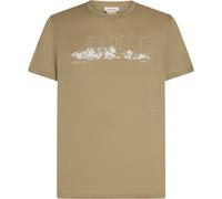 Icebreaker - Merino 150 Tech Lite S/S Tee The Peaks - Merinoshirt, Gr. XL, beige (Cumin)