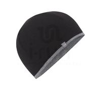 Icebreaker Pocket Merino Mütze One Size Black / Gritstone Heather