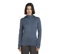 Icebreaker Merino 260 Quantum - Fleecepullover mit Kapuze - Damen Blue S