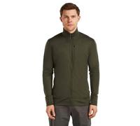 Icebreaker Wander-/Freizeitjacke Merino 260 Quantum IV Zip (Merinowolle) lodengrün Herren, Größe XL