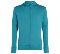 Icebreaker - Merino 260 Quantum IV L/S Zip Hoodie - Merinohoodie, Gr. S, türkis (Topaz)