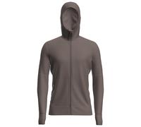Icebreaker - Merino 260 Quantum IV L/S Zip Hoodie - Merinohoodie, Gr. XL, grau (Porcini)