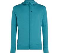 Icebreaker - Merino 260 Quantum IV L/S Zip Hoodie - Merinohoodie, Gr. M, türkis (Topaz)