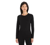 Icebreaker Merino 260 Tech Langarm Funktionsshirt Damen Black XL