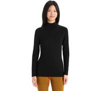 Icebreaker Merino 260 Tech Turtleneck Damen Rollkragenpullover, schwarz L
