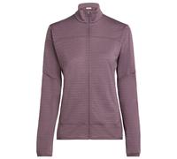 Icebreaker - Women's Merino 300 Realfleece Desc L/S Zip - Merinojacke, Gr. XL, lila (GreyPlum)