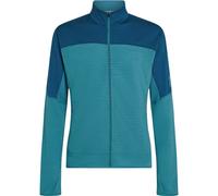 ICEBREAKER Merino 300 Realfleece Descend Ls Zip - Herren - Blau - Größe M- Modell 2026