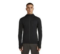 Icebreaker Merino 300 RealFleece™ Descender - Fleecepullover mit Kapuze - Herren Black S
