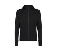Icebreaker Merino 300 RealFleece Descender Zip Hoodie Black XL