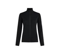 Icebreaker Damen Hoodie Icebreaker Merino 300 RealFleece Descender LS Zip Black L