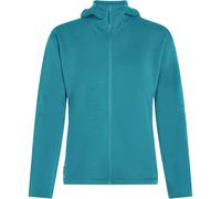 Icebreaker Merino 360 Realfleece Elem Z Hood Damen Kleid, grün S