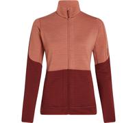 Icebreaker - Merino 400 Realfleece™ Descender Fleecejacke Damen cedar wood