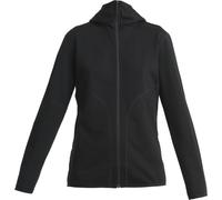 Icebreaker Merino 560 RealFleece Elemental II Zip Hoodie Women black - Größe XS