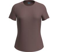 kurzarm t shirt damen icebreaker merino 125 cool lite sphere 3 braun