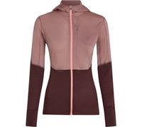 Icebreaker Merino Blend 200 Descender Damen Hoodie (Rosa L Größe)
