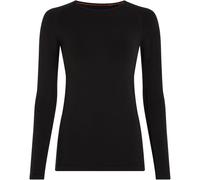 Icebreaker Merino Blend 260 Zoneknit Seamless Damen Longsleeves Merino schwarz Größe M Trekking Hautfreundlich Merinowolle | Lyocell (Tencel™)