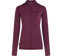 Icebreaker 300 Real Descender Fleece Mit Durchgehendem Reißverschluss XL Dk Berry