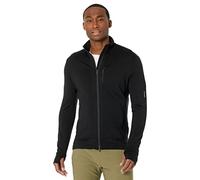 Icebreaker Wander-/Freizeitjacke Quantum III Zip-Jacke - Merinowolle, Stoffstärke 270 - schwarz Herren, Größe S