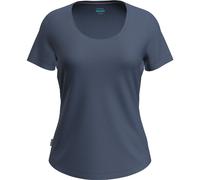 Icebreaker Merino Sphere III Shortsleeve Scoop T-Shirt Damen dawn heather Größe L Farbgruppe navy navy Damen 60% Lyocell, 40% Wolle | Enthält nichttextile Teile tierischen Ursprungs
