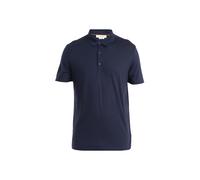 Icebreaker - Merino 150 Tech Lite III S/S Polo - Merinoshirt, Gr. M, blau (MidnightNavy)