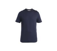 Icebreaker Merino Tech Lite III T-Shirt Herren - Leicht, Warm, Schnelltrocknend für Reisen, Outdoor und Abenteuer, Größe XXL, Midnight Navy/Dunkelblau