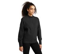 Icebreaker Merinowolle Damen Mid Layer - Central Langärmeliges Top mit Reißverschluss | Sportbekleidung | Sportbekleidung | Sweatjacke Schwarz | Skipulli Langarm | Skipullover - Schwarz, S