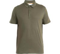Icebreaker - Polo-Shirt aus Merinowolle - Men Merino 150 Tech Lite III SS Polo Loden für Herren aus Wolle - Größe XS - Khaki Khaki XS