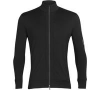 Icebreaker QuantuII I Zip Herren Midlayer, schwarz XL
