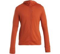Icebreaker Quantum IV LS Zip Hoodie molten - Größe S