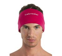 Icebreaker Stirnband 200 Oasis - Merinowolle - pink