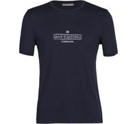 Icebreaker Tech Lite II Grown Down South Herren T-Shirt, blau M