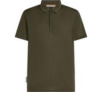 Icebreaker Merino 150 Tech Lite Kurzarm-poloshirt M Dark Loden