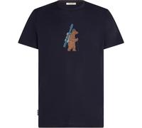 Icebreaker 150 Tech Lite Bear Tour Langarmshirt blau marinebraun - XL