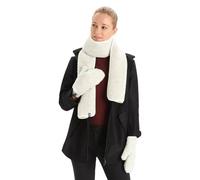 ICEBREAKER Unisex Fäustel He/Uni ICL RealFleece™ Sherpa Mittens (0A59JY) M Weiß