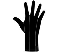 Icebreaker Oasis Glove Liners, Fingerhandschuhe Heren schwarz XL