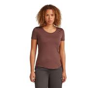 Icebreaker W Mer 125 Cool-lite Sphere III Short Sleeve Scoop carob (0B1) XS