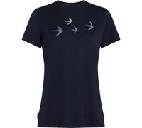 Icebreaker Merino 150 Tech Lite Bird Transit Kurzarm-t-shirt L Midnight Navy