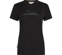 Icebreaker W Mer 150 Tech Lite Short Sleeve Tee Sparkling Sta black (IB001) XL
