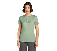 Women Merino 150 Tech Lite SS Tee Sunrise Summit SEAGLASS XL Damen