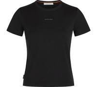 Icebreaker W Mer 200 Tech Lite Short Sleeve Crop Slim Tee black (IB001) L