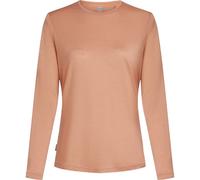 ICEBREAKER W Merino 125 Cool-lite Sphere Iii Ls Tee - Damen - Braun - Größe M- Modell 2025