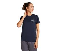 Icebreaker W Merino 150 Tech Lite Adventure Ride - T-Shirt - Damen M Blue