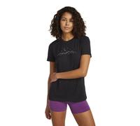 Icebreaker W Merino 150 Tech Lite Sparkling Stars - T-Shirt - Damen M Black