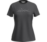 Icebreaker W Merino 150 Tech Lite T-Shirt Sparkling Stars, L OBSIDIAN