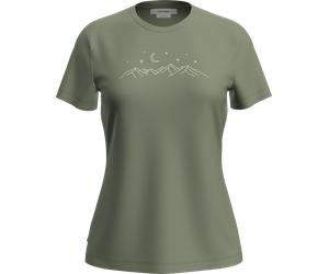 Icebreaker W Merino 150 Tech Lite T-Shirt Sparkling Stars, M LICHEN