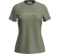 Icebreaker W Merino 150 Tech Lite T-Shirt Sparkling Stars, S LICHEN