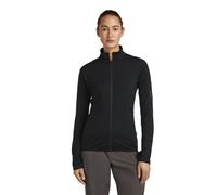 Icebreaker Damen Hoodie Icebreaker Merino 300 RealFleece Descender LS Zip Black M
