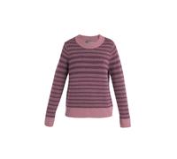 ICEBREAKER W Merino Waypoint Crewe Sweater CRYSTAL/NIGHTSHADE/S L