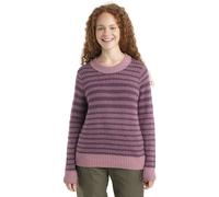 Icebreaker Damen Waypoint Crewe Pullover rosa L