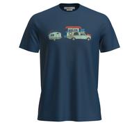 Icebreaker Wander-/Freizeit Tshirt Merino 150 Tech Lite Transportage (100% Merinowolle) dunkelblau Herren, Größe M